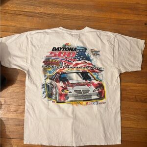 Daytona 500 NASCAR White T-Shirt